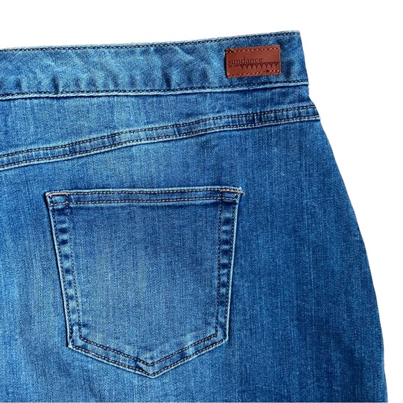 Sundance ‘Rebekah’ Denim Skirt Size XL - Picture 6 of 7